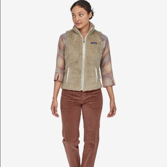 Patagonia | Los Gatos Fleece Vest Khaki M - Picture 4 of 4
